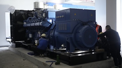 What does the boost regulation function of a diesel generator set do?